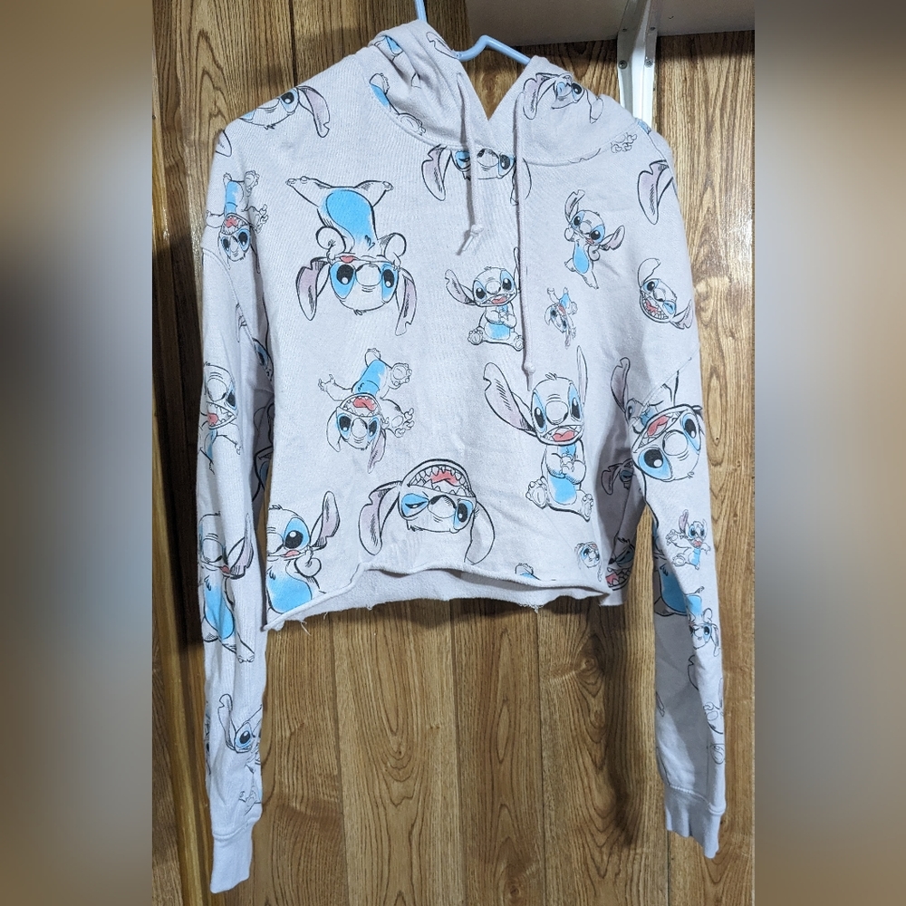 Stitch Crop Hoodie